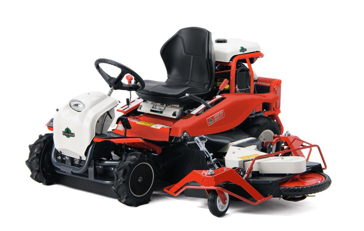 OREC RMK180 Faucheuse-débroussailleuse autoportée avec bras déportable interceps 162-177cm, Kawa FS691V