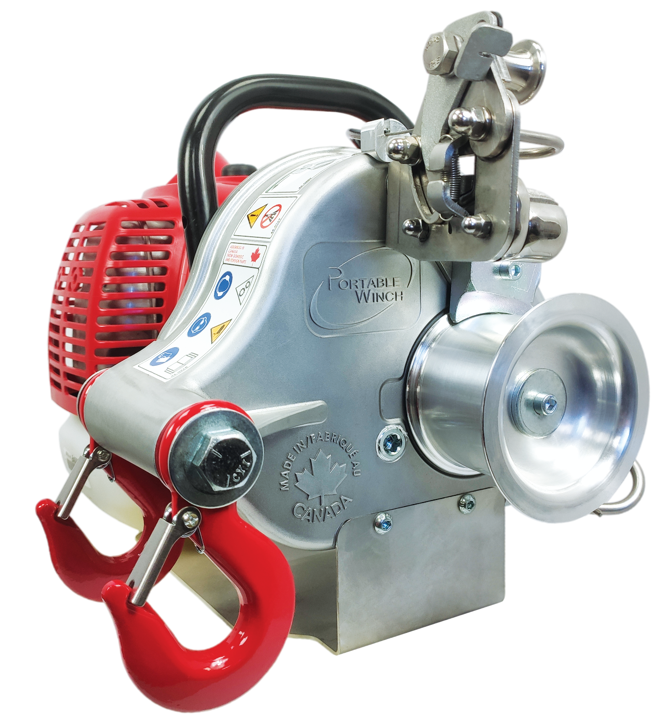 PORTABLE WINCH PCW4500 Spill-Winde 2-Takt Maruyama CER500W mit Zubehörkit