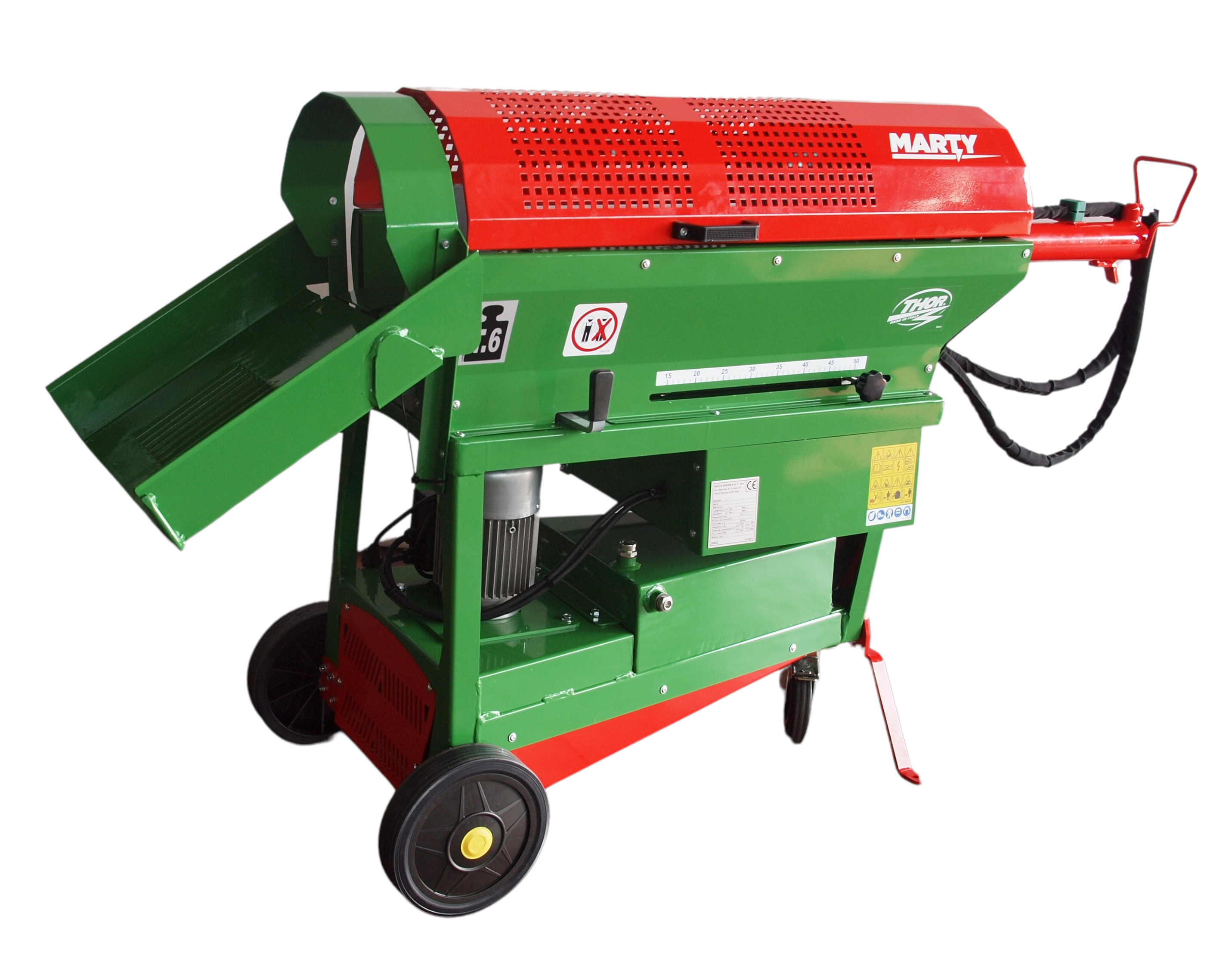 THOR Fendeuse de bois horizontal hydraulique MARTY 6t 230V