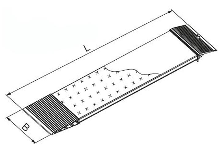 Rampes de chargement alu type AOS 300