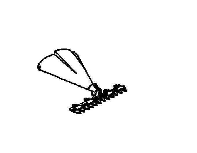 FORT Barre de coupe avec doigt-inter combi 145cm pour série 280