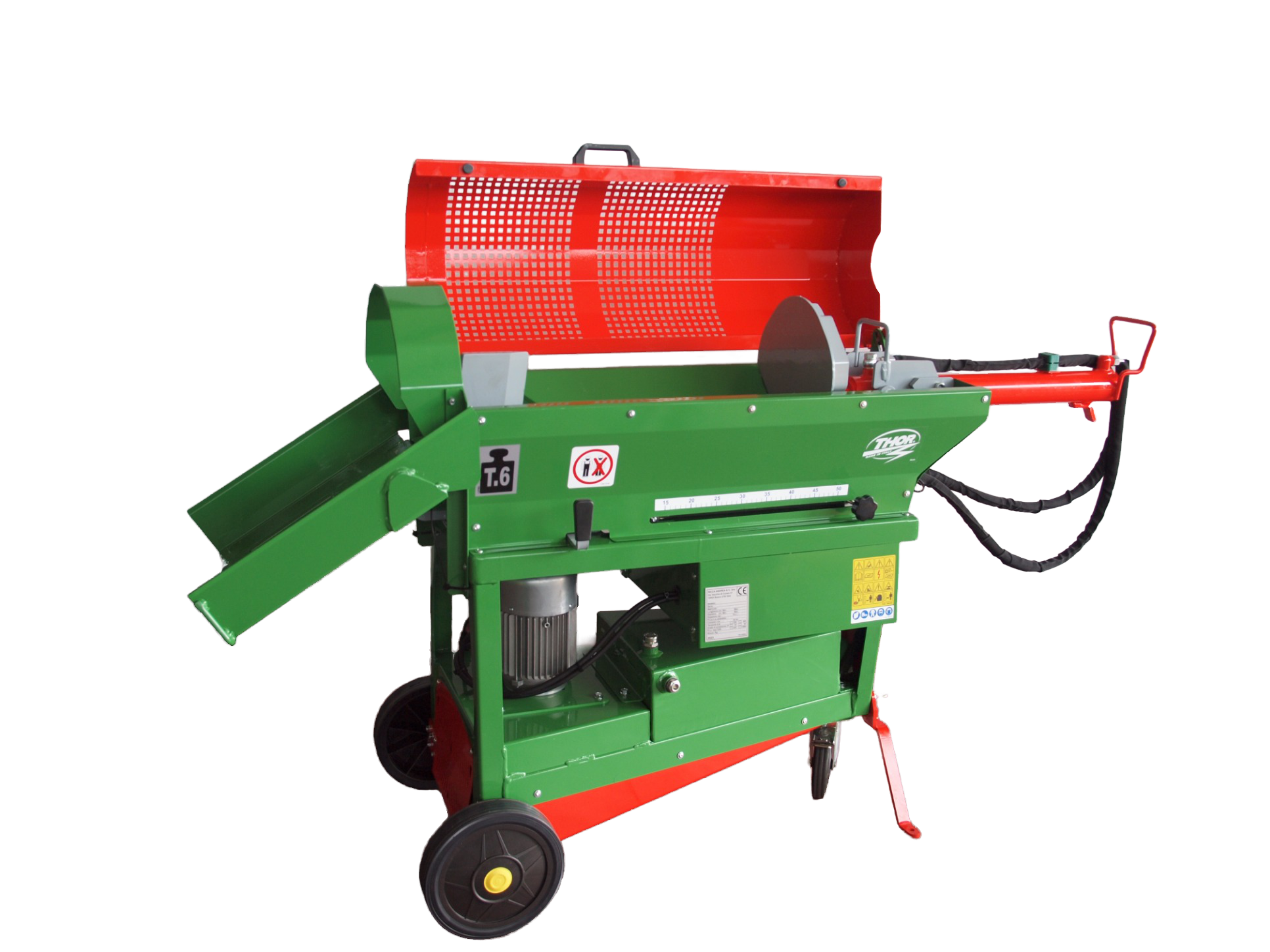 THOR Fendeuse de bois horizontal hydraulique MARTY 6t 230V