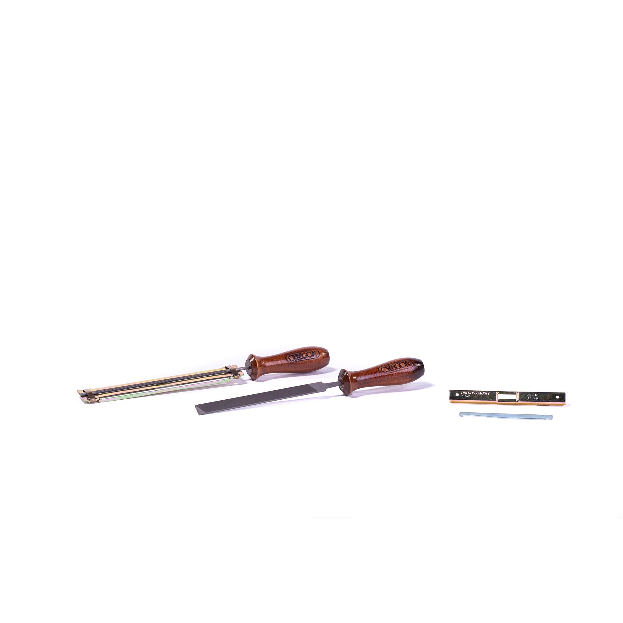 PELLENC Kit affûtage contenu: lime ronde, lime plate et aiguilleur