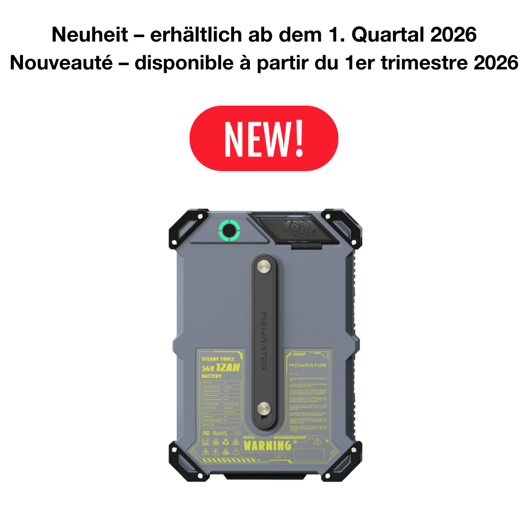 MOWRATOR S1 56V Batterie 12Ah