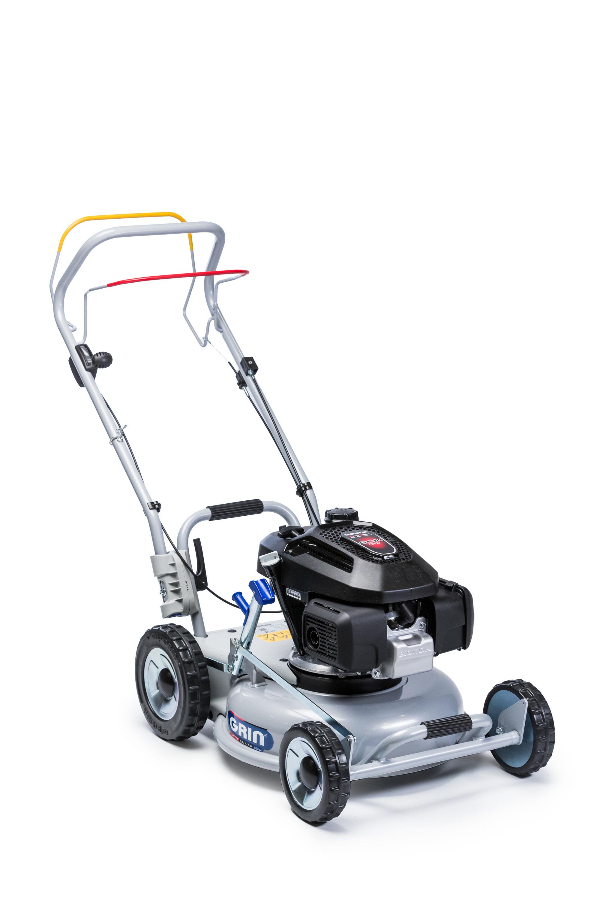 GRIN Tondeuse avec traction de roues 46cm, Honda GCV170 4 temps 166cm³