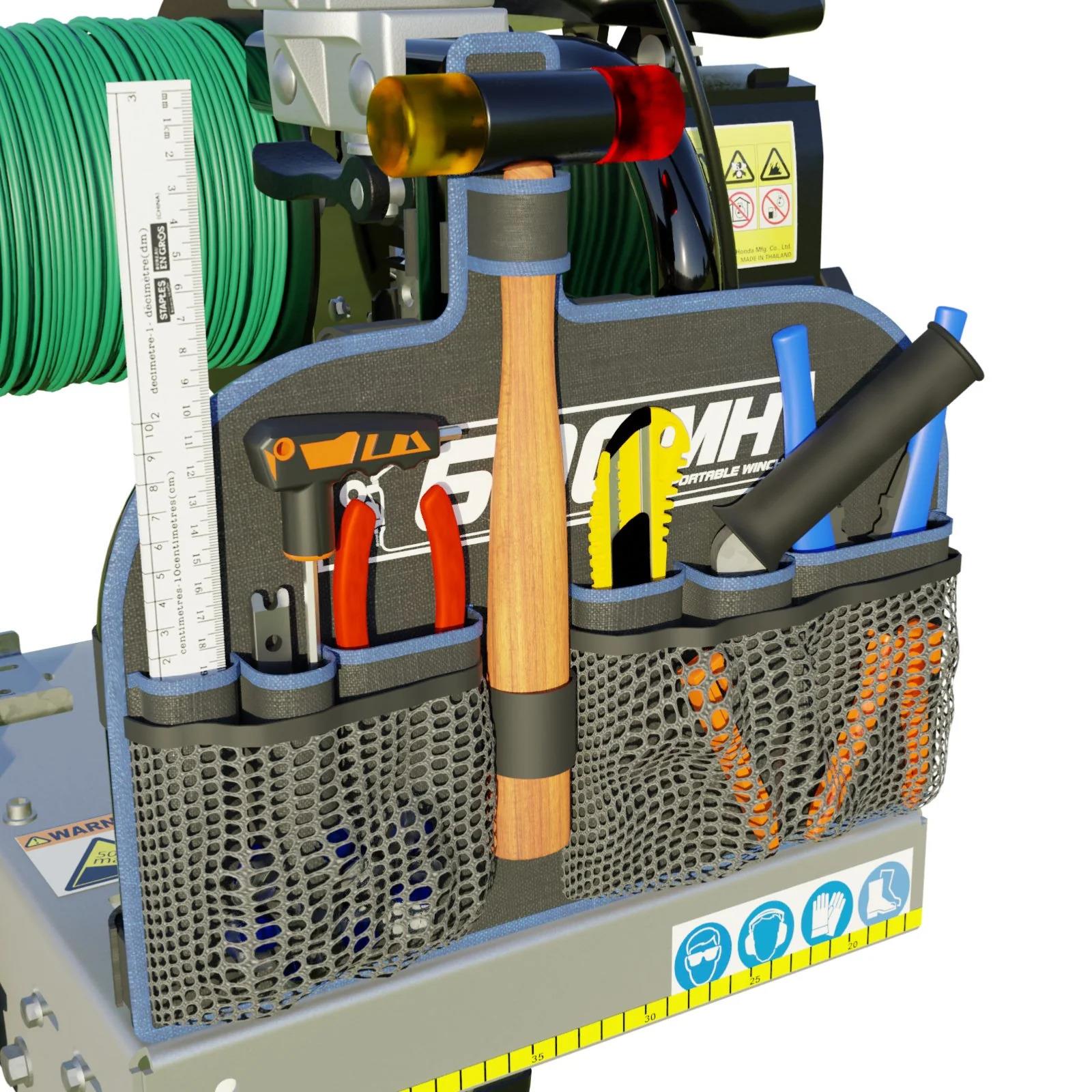 PORTABLE WINCH PWMA-0018 Pochette à outils