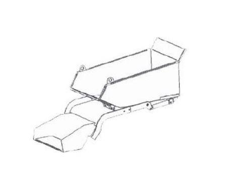 FORT Mulde 100x65x40cm mit Ladeschaufel zu ALIEN HY 5.1/6.5.1