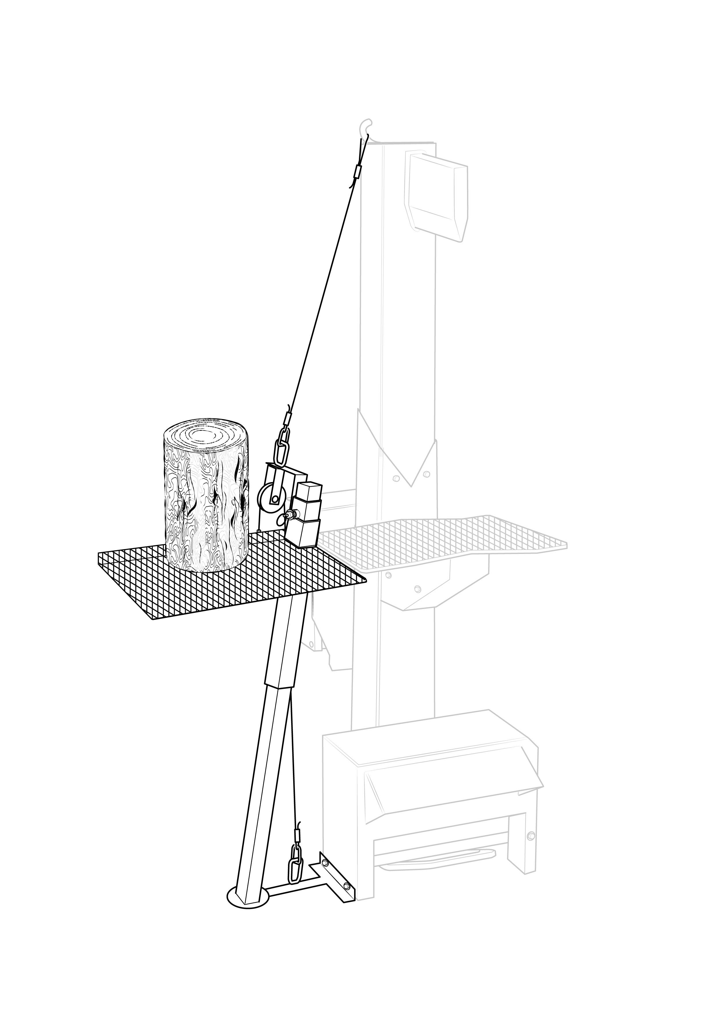 THOR Lève bûche jusqu'à 30/35cm pour MIGNON