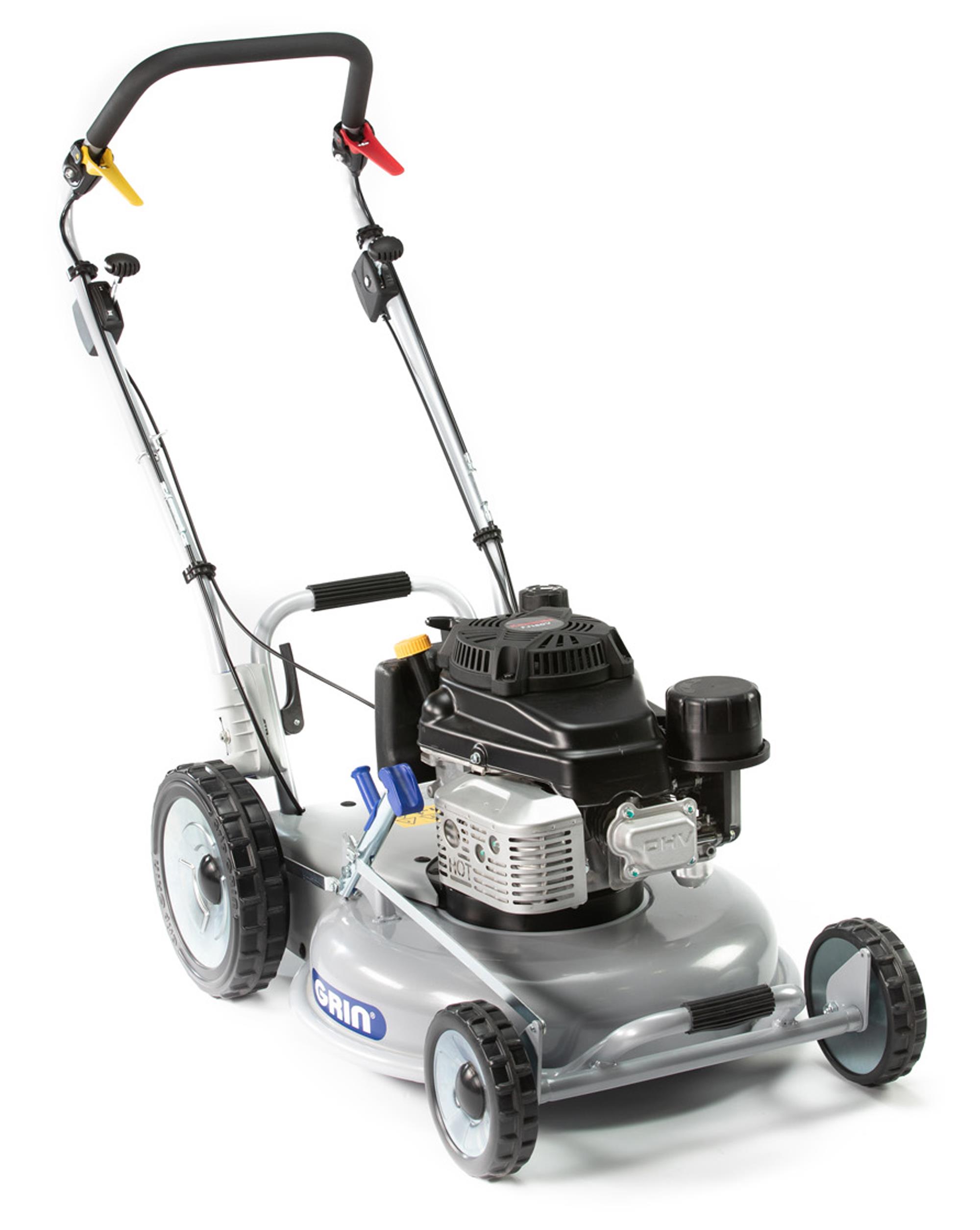 GRIN Profi-Antriebsrasenmäher 53cm KAWASAKI FJ180V KAI 4-Takt 179cm³