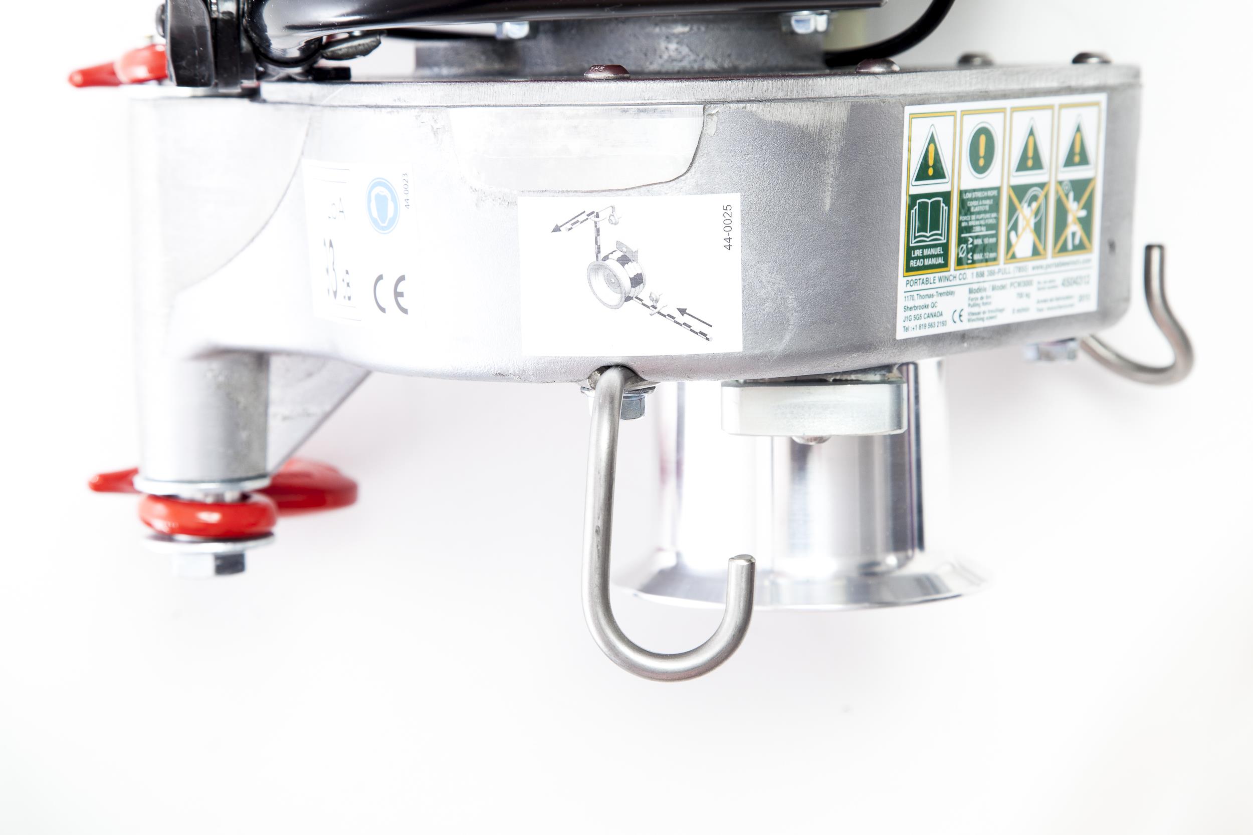 PORTABLE WINCH PCW3000 Treuil de tirage HONDA GX35 avec élingue ronde