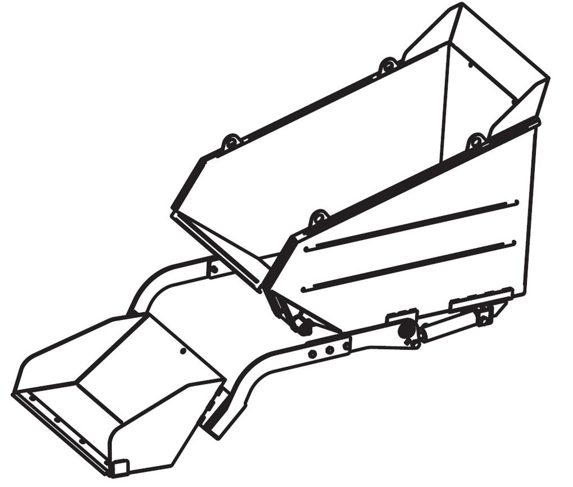 FORT Cuve rebussé 100x65x55cm, galvanisé avec autochargeur pour ALIEN HY 6.5.1