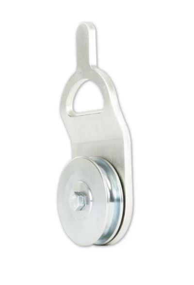 PORTABLE WINCH Poulie de renvoi en acier à face ouverte - Ø 100mm