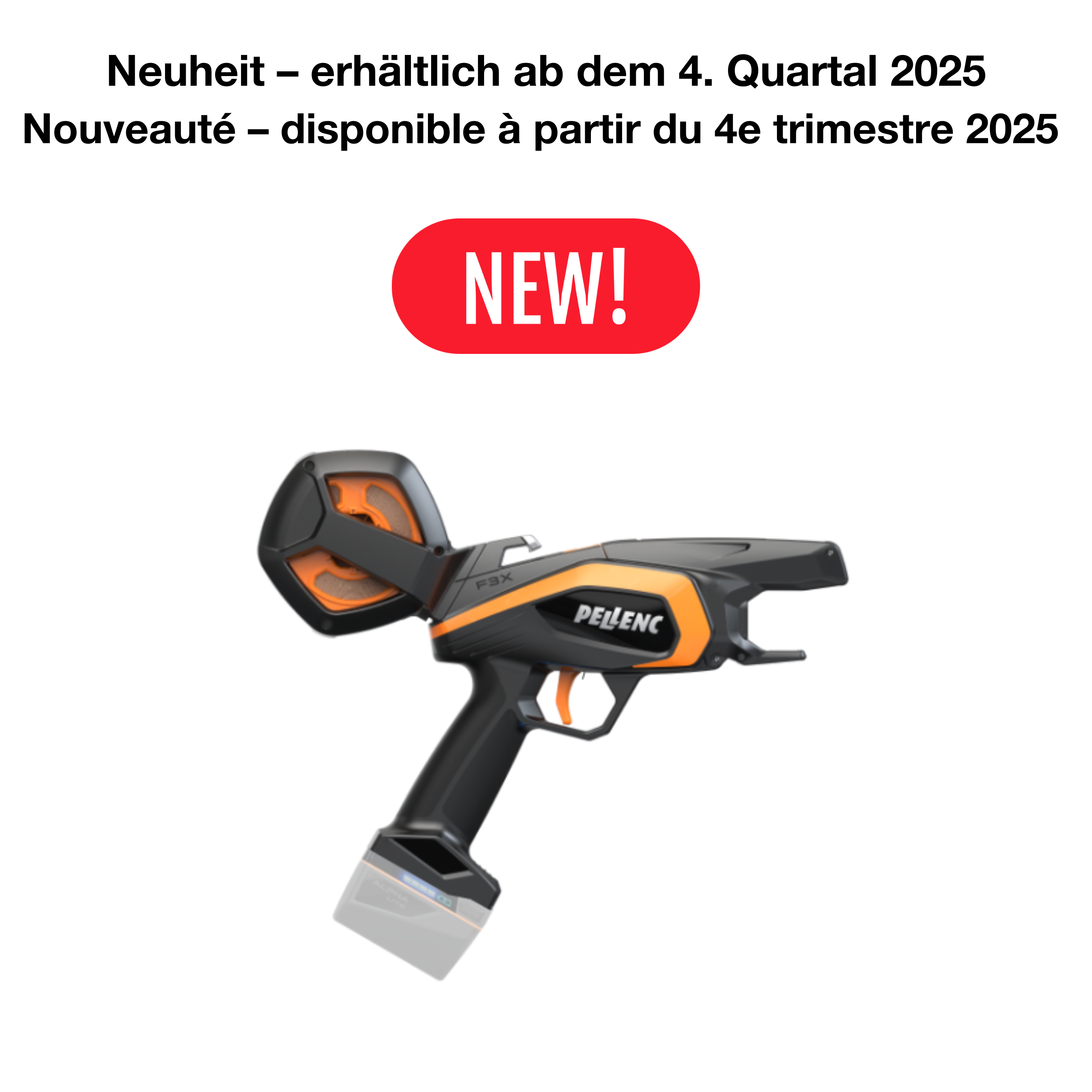 PELLENC Attacheur à batterie F3X H35 Solo