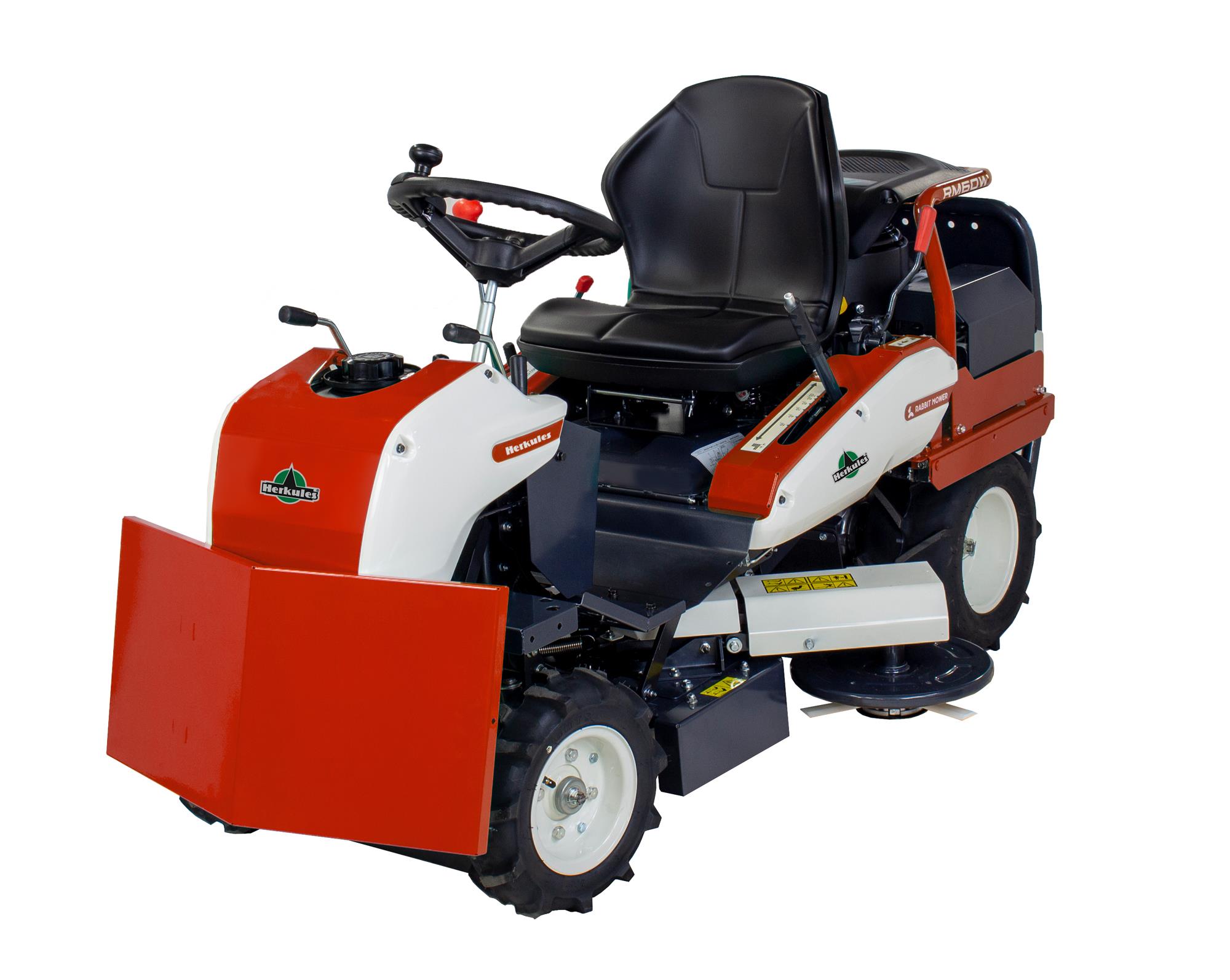 OREC RM600W Faucheuse-débroussailleuse autoportée avec deux bras déportables interceps 71-116cm, Kawa FS541V