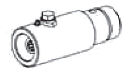 FORT Rallonge 8 cm pour fraise à terre 80 cm