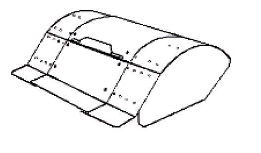 FORT Fraise à terre 80 cm, réglable