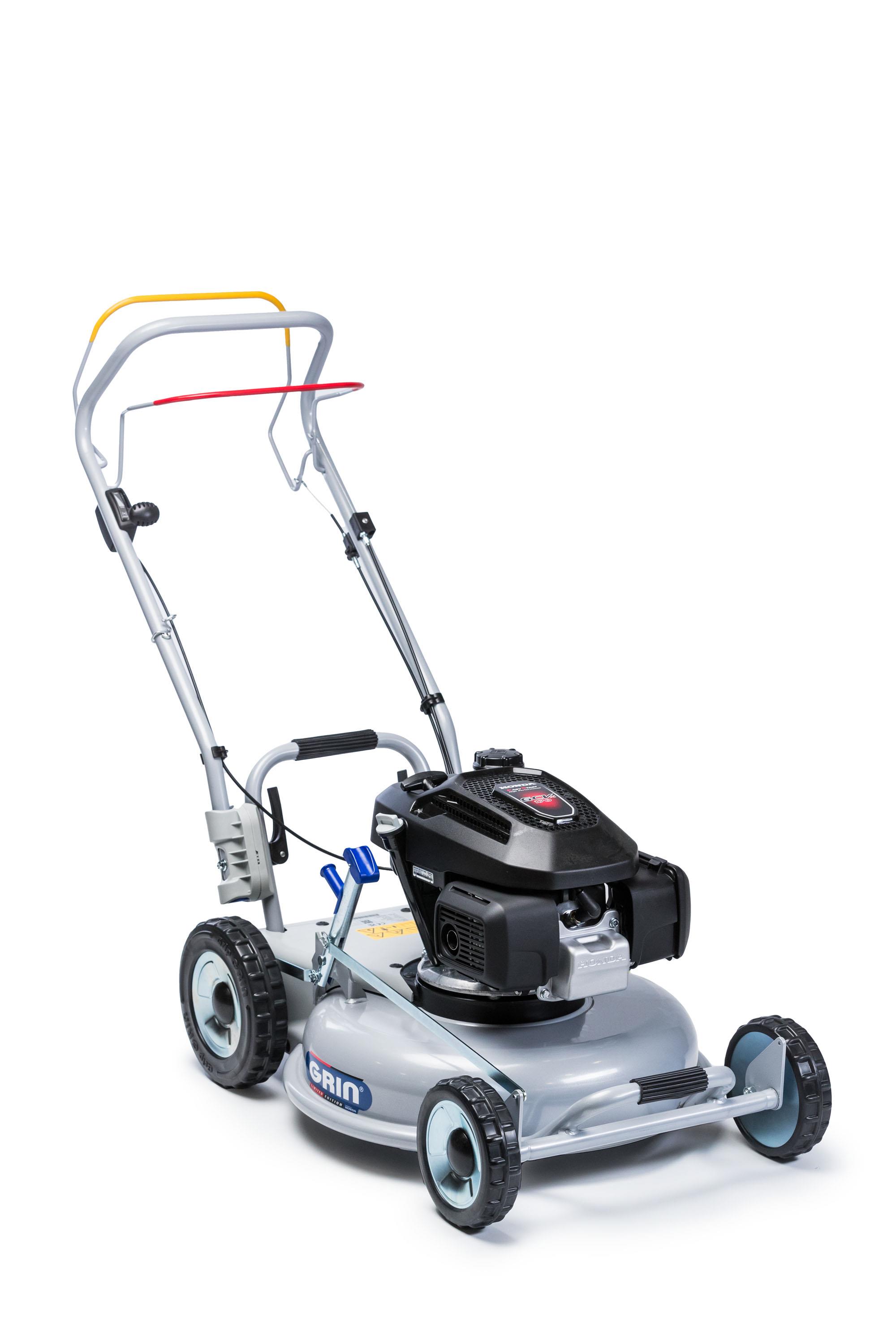 GRIN Tondeuse avec traction de roues 53cm, Honda GCV170 4 temps 166cm³