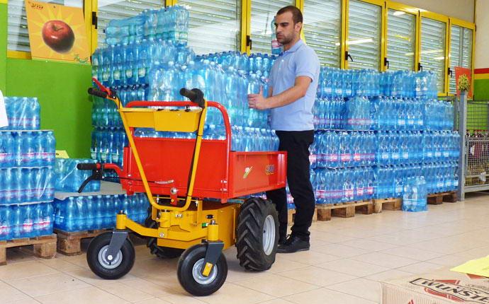 FORT Transporteur électrique machine de base avec poignées de guidage FORT Transporteur électrique machine de base avec poignées de guidage