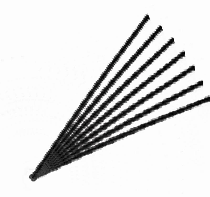 PELLENC Fil nylon set Ø 2,4 mm (50 pcs à 20 cm)