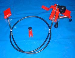 RONDINI Commande mécanique à distance pour l'ouverture 2m câble pour SPT