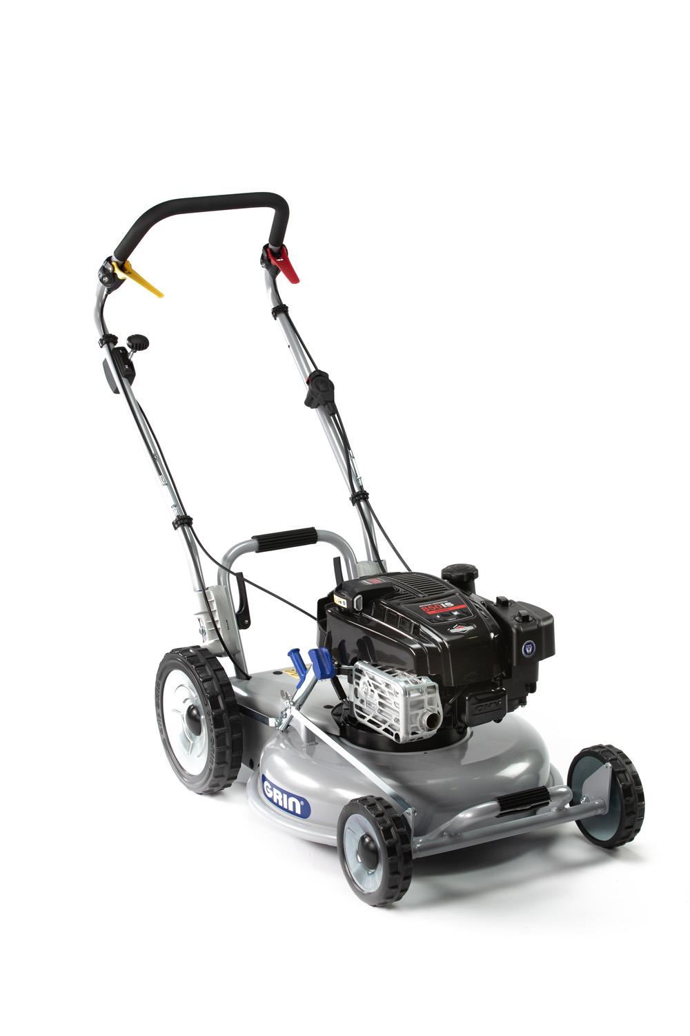 GRIN Tondeuse profi avec traction de roues 53cm B&S 850E 4 temps 190cm³ avec démarrage électrique INSTART® GRIN Tondeuse profi avec traction de roues 53cm B&S 850E 4 temps 190cm³ avec démarrage électrique INSTART®