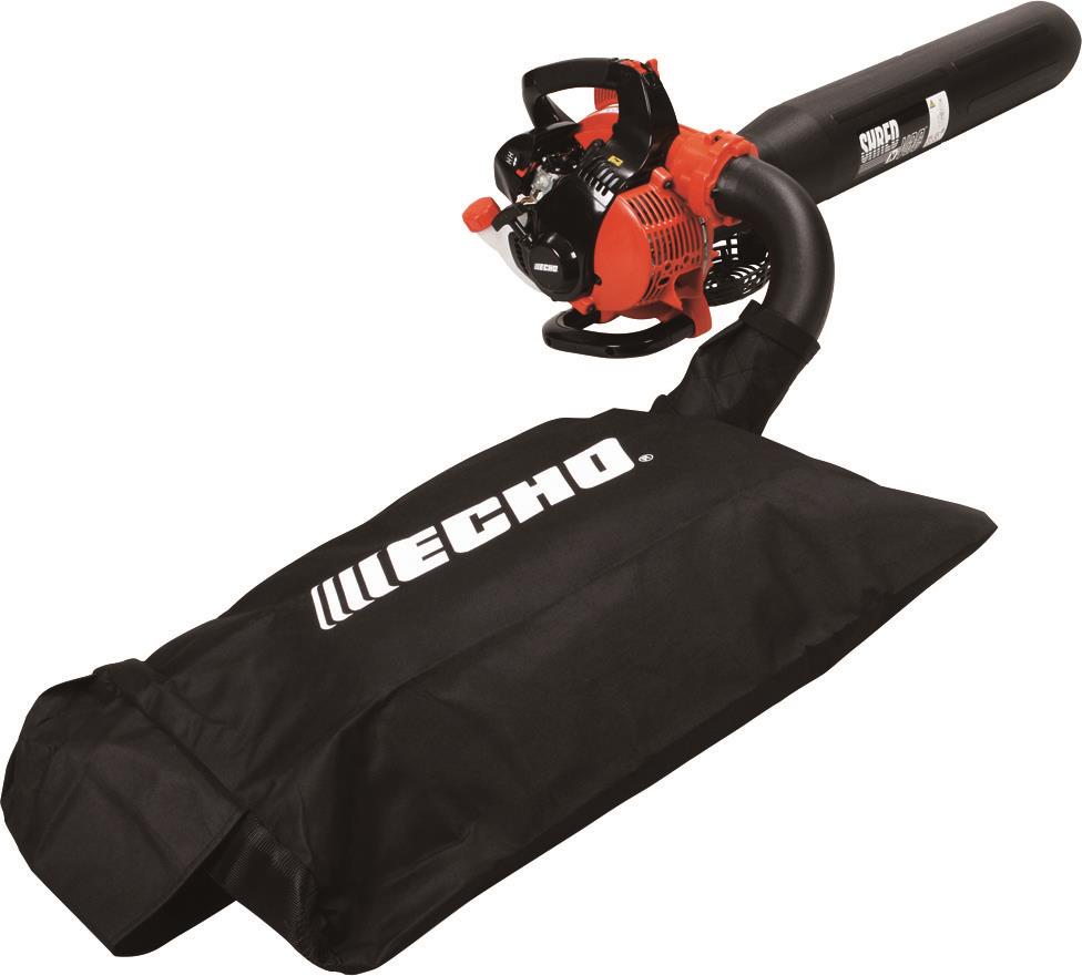 ECHO ES-255ES Bläser-Sauger-Häcksler 25.4cm³ mit EZ-Lock System