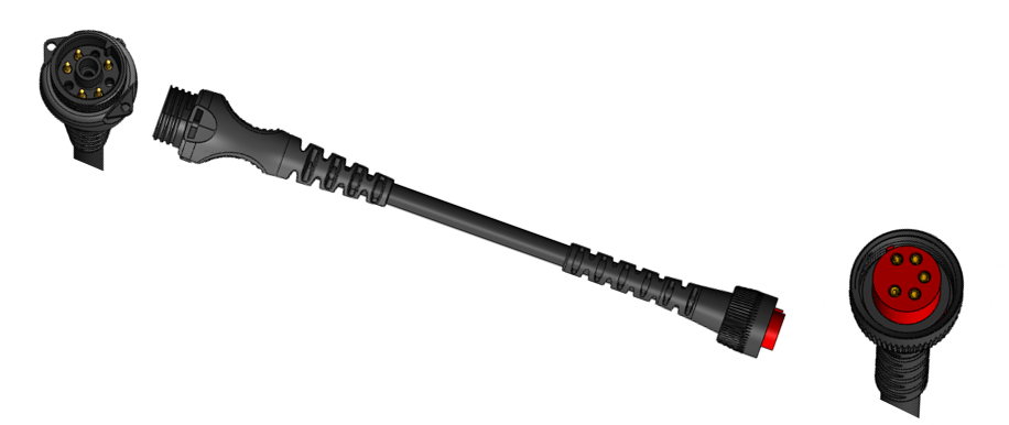 PELLENC Câble adaptateur 5 pin RASION2/AIRION BACKPACK pour ULiB 400/700/1100