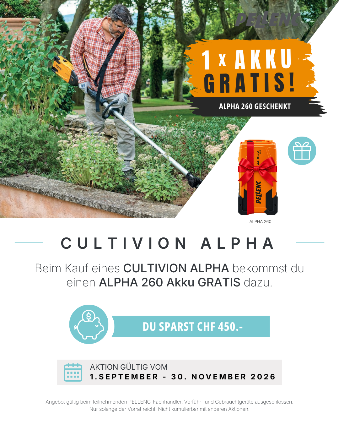 PELLENC CULTIVION ALPHA Unkrauthacke