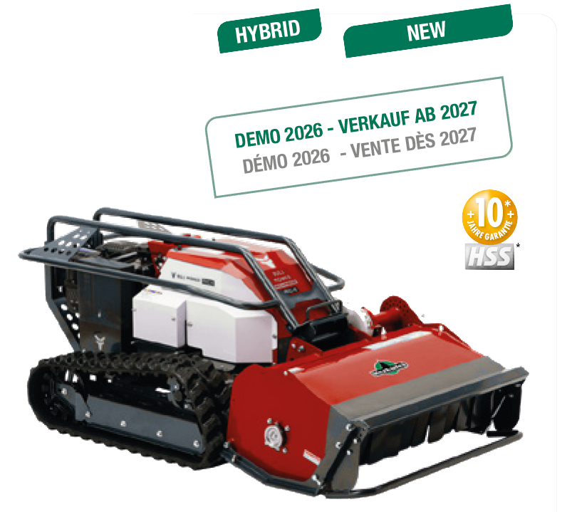 OREC Épareuse à fléaux avec télécommande 80cm, B&S Vanguard