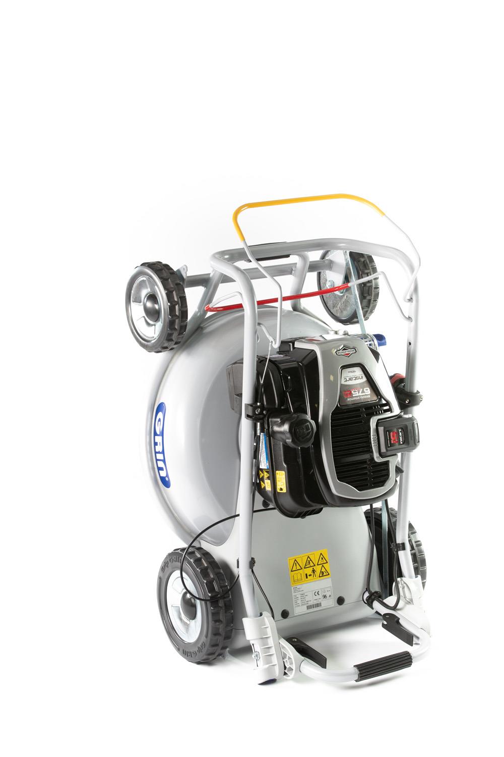 GRIN Tondeuse avec traction de roues 53cm B&S 675IS 4 temps 163cm³ avec démarrage électrique INSTART®