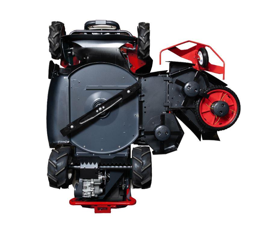 OREC RMK180 Faucheuse-débroussailleuse autoportée avec bras déportable interceps 162-177cm, Kawa FS691V