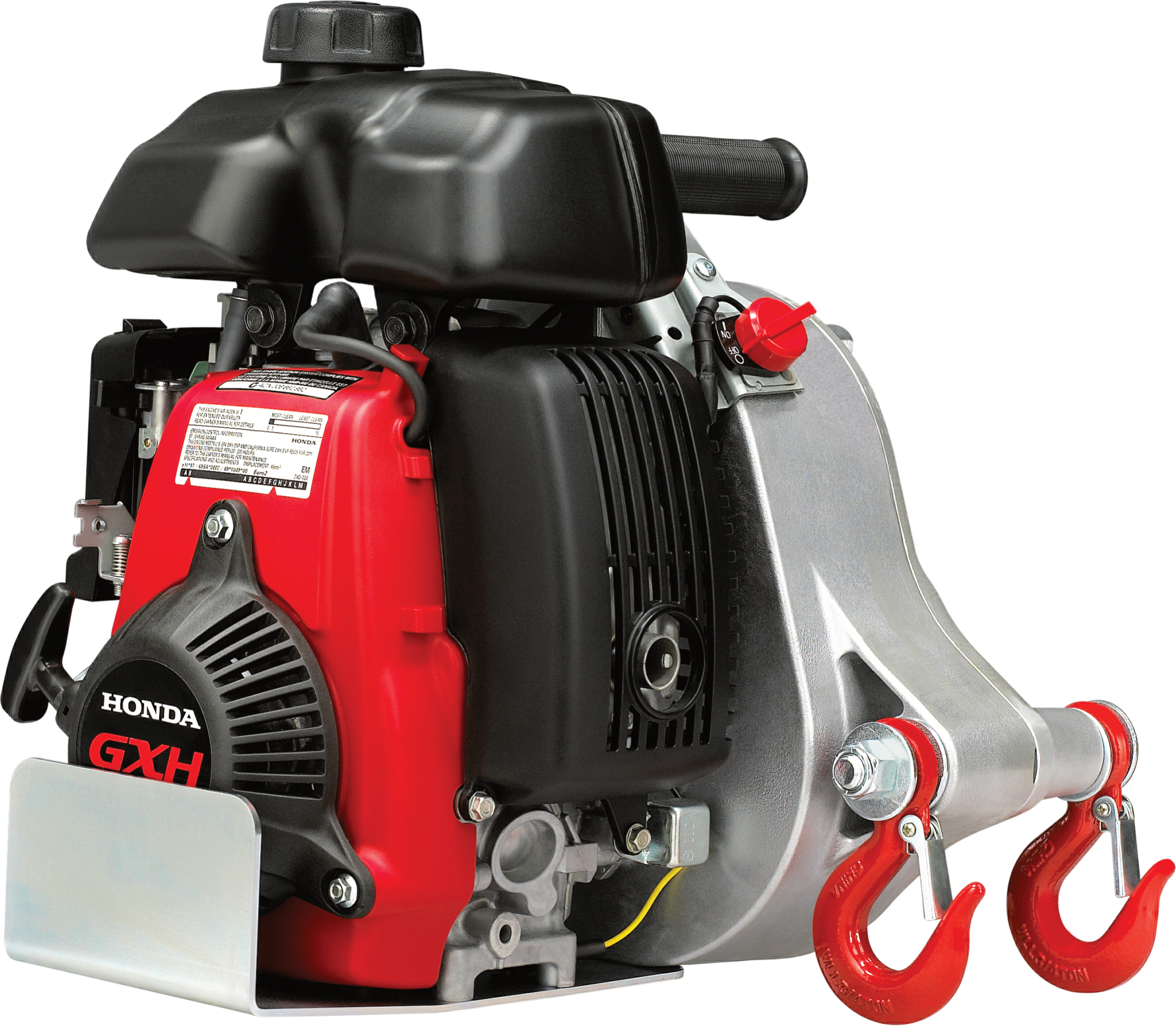 PORTABLE WINCH PCW5000 Spill-Winde HONDA GXH50 mit Rundschlinge