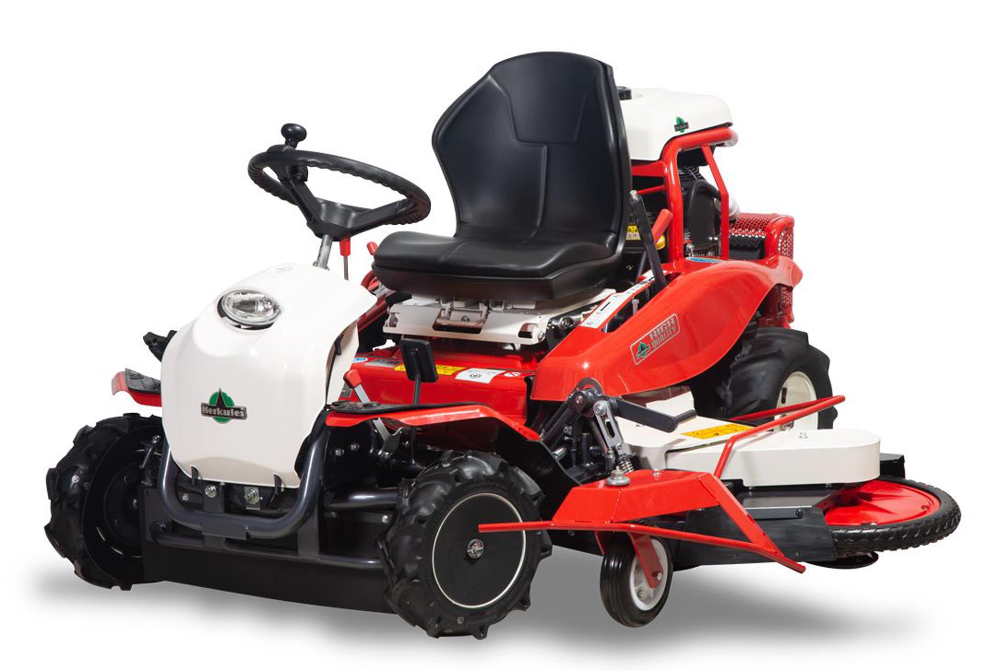 OREC RMK151 Faucheuse-débroussailleuse autoportée avec bras déportable interceps 135-150cm, Kawa FS651V