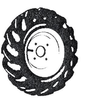 FORT Roue 4.00x10" pour série 180