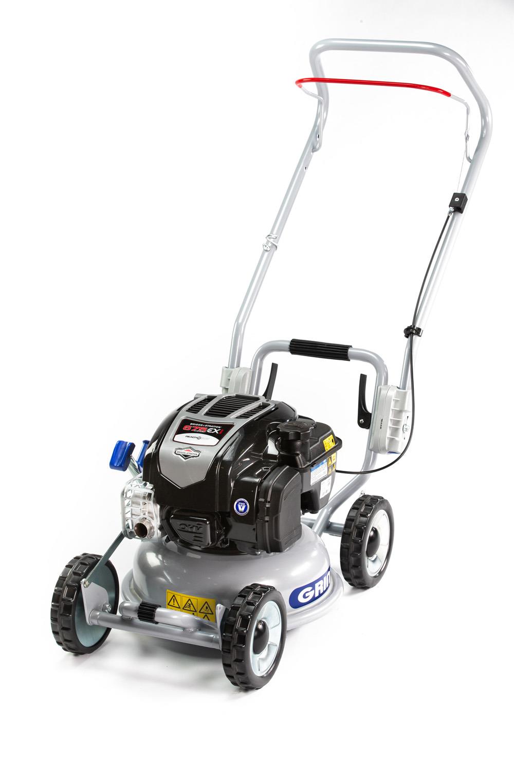 GRIN Tondeuese sans traction de roues 37cm B&S 675EXi 4 temps 163cm³