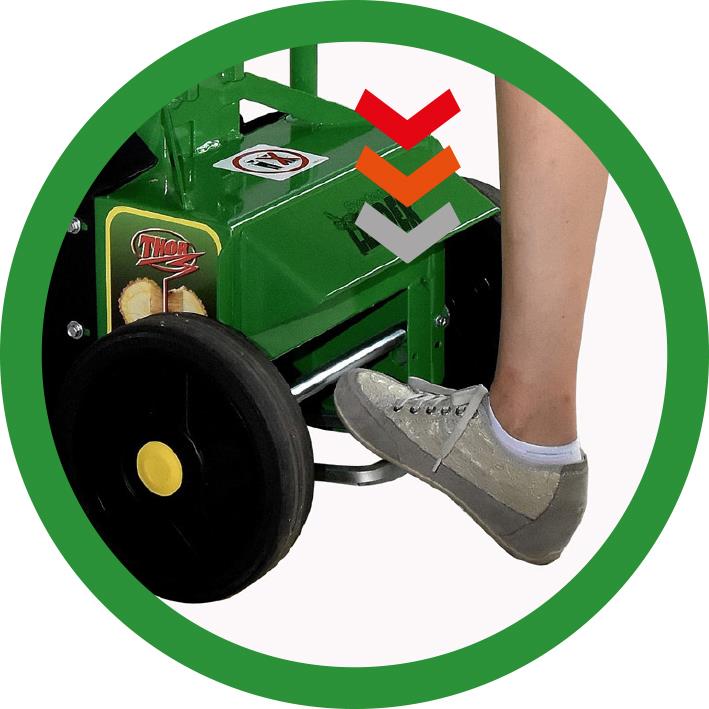 THOR Holzspalter senkrecht hydraulisch ALPINO 8,5T 400V