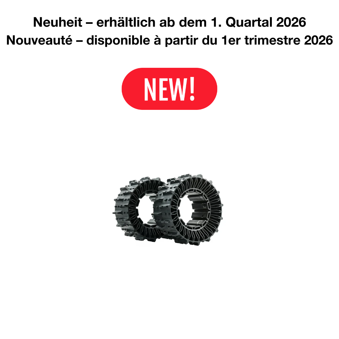 MOWRATOR Pneus souples, déformable