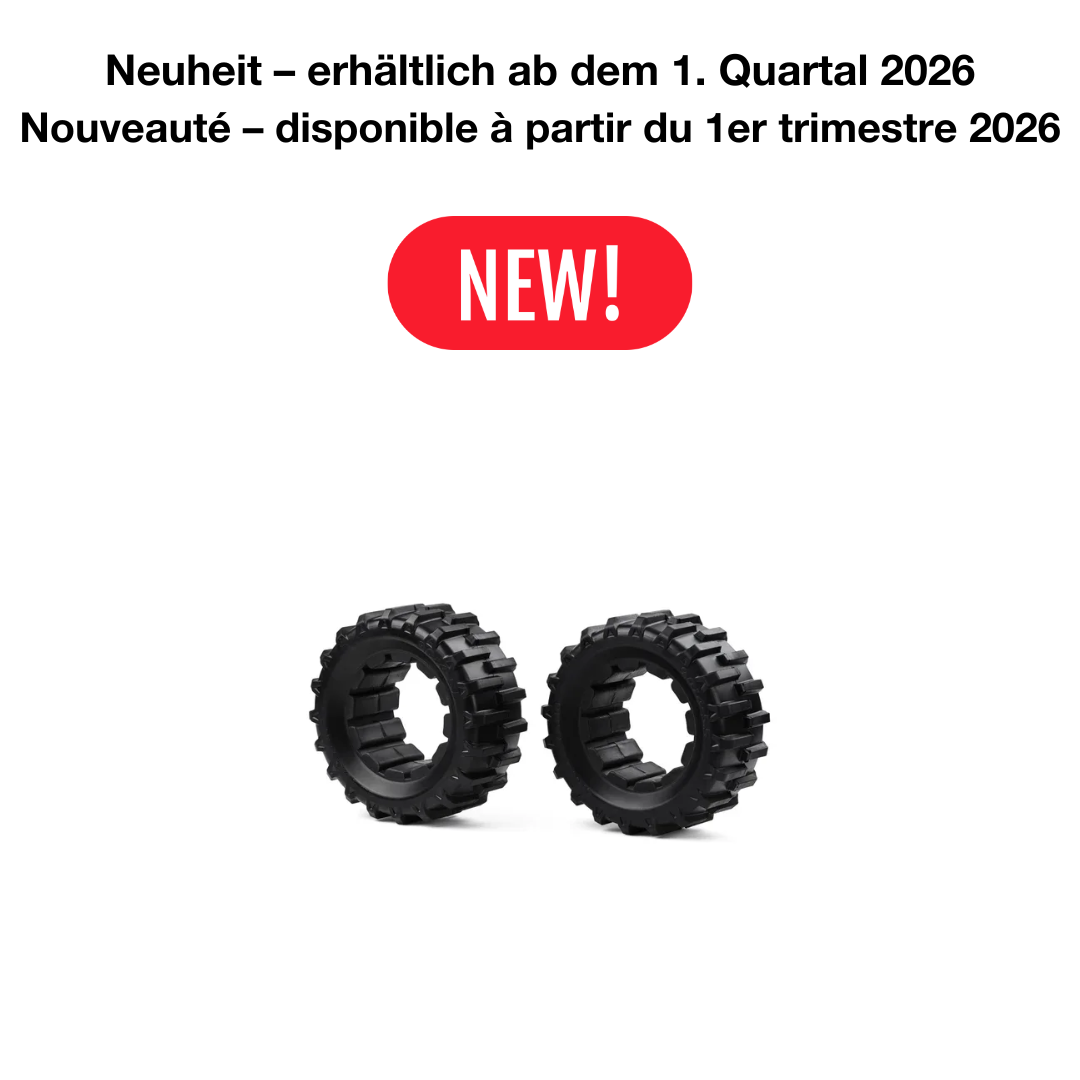 MOWRATOR Pneus larges tout-terrain (2 pièces)