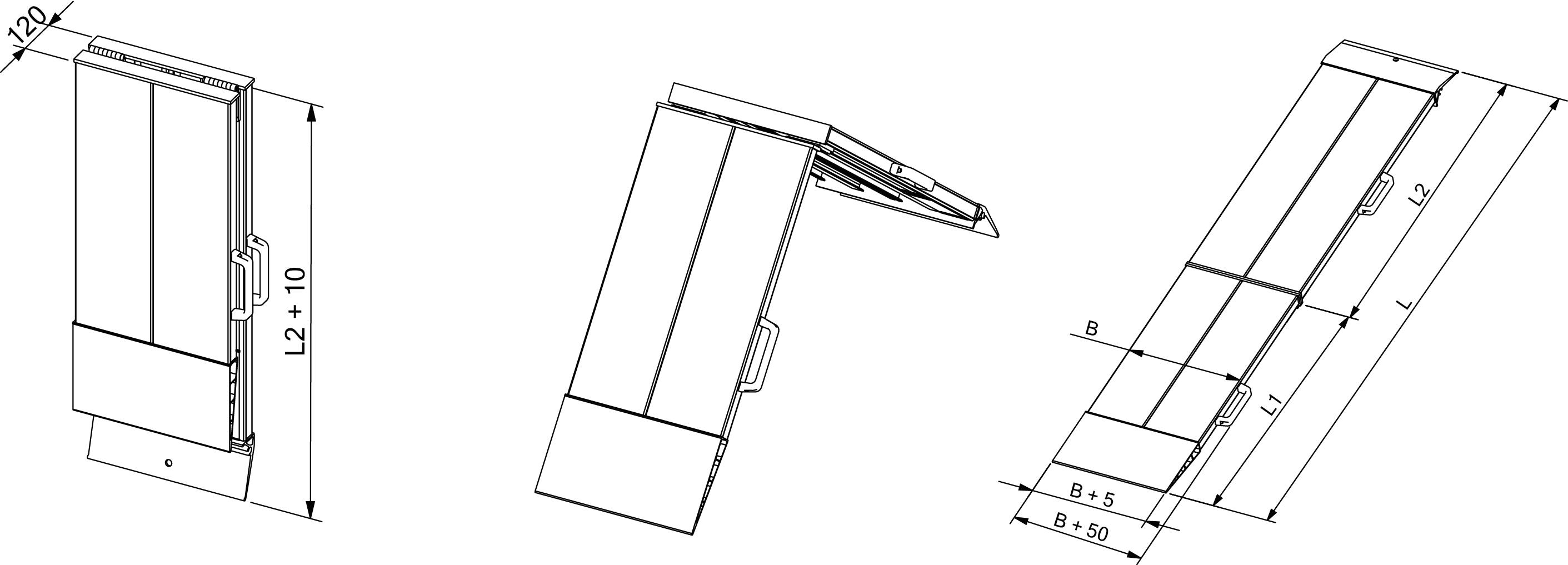 Rampes de chargement alu pliable AOS-F