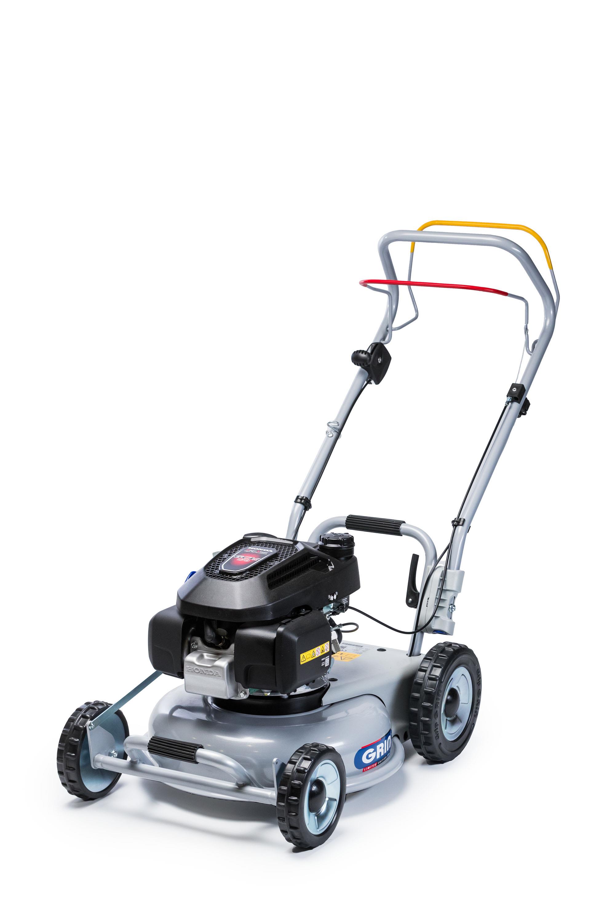 GRIN Tondeuse avec traction de roues 46cm, Honda GCV170 4 temps 166cm³