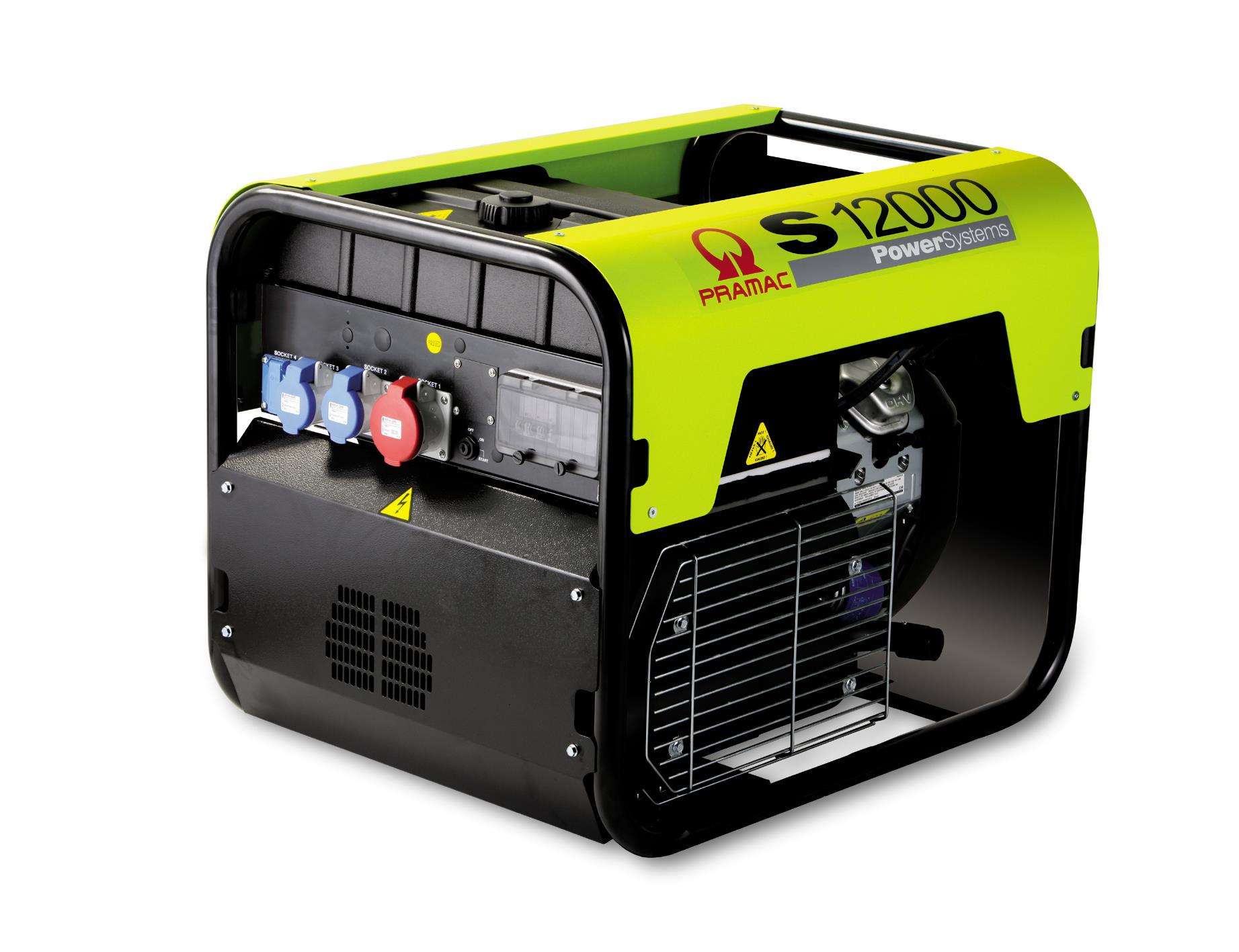 PRAMAC Stromerzeuger Dreiphasig mit AVR+IPP