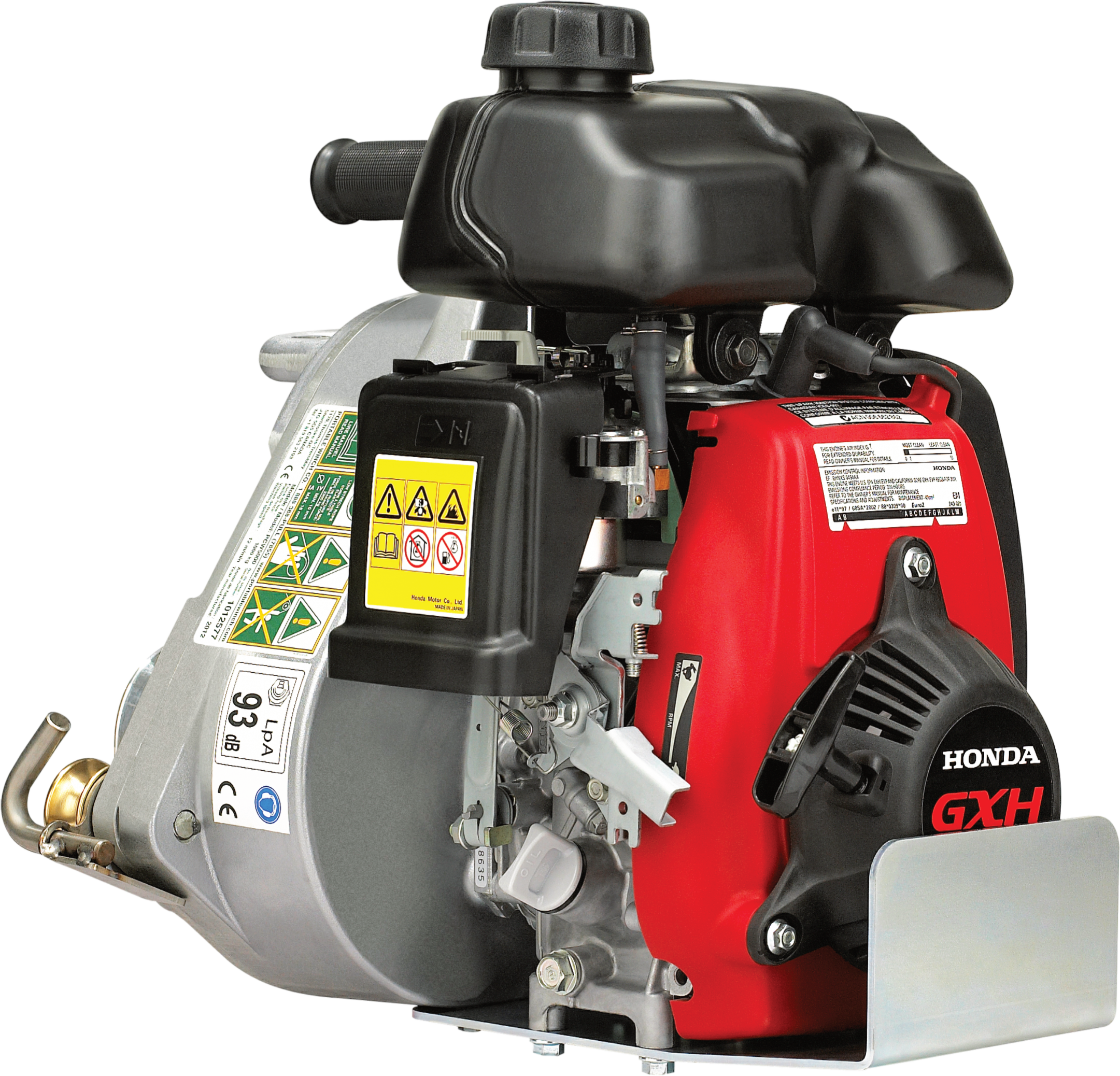 PORTABLE WINCH PCW5000 Spill-Winde HONDA GXH50 mit Rundschlinge