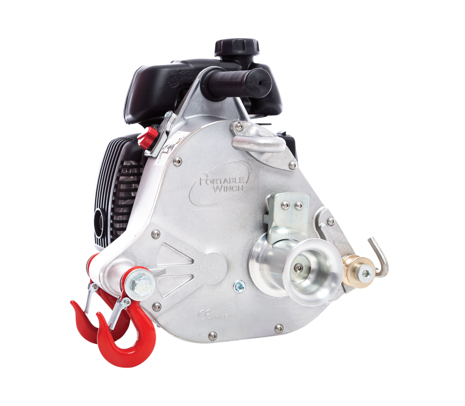 PORTABLE WINCH PCW5000-A Spill-Winde HONDA GXH50 mit Zubehörkit