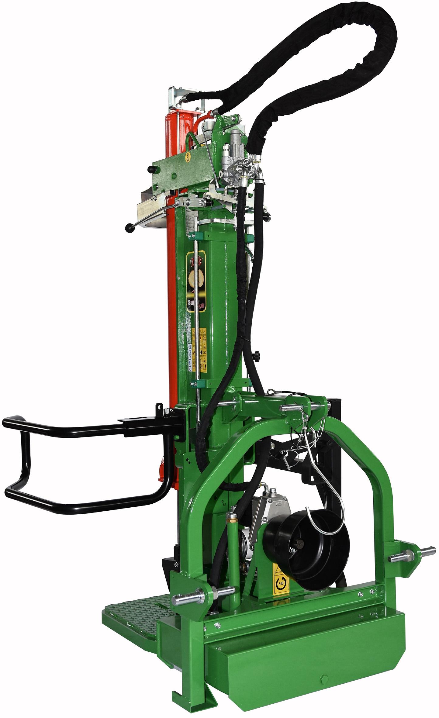 Démo THOR Fendeuse de bois verticale hydraulique MAGIK 20t, V.PF pompe PDF fixe incl. treuil télécommandé avec roue libre