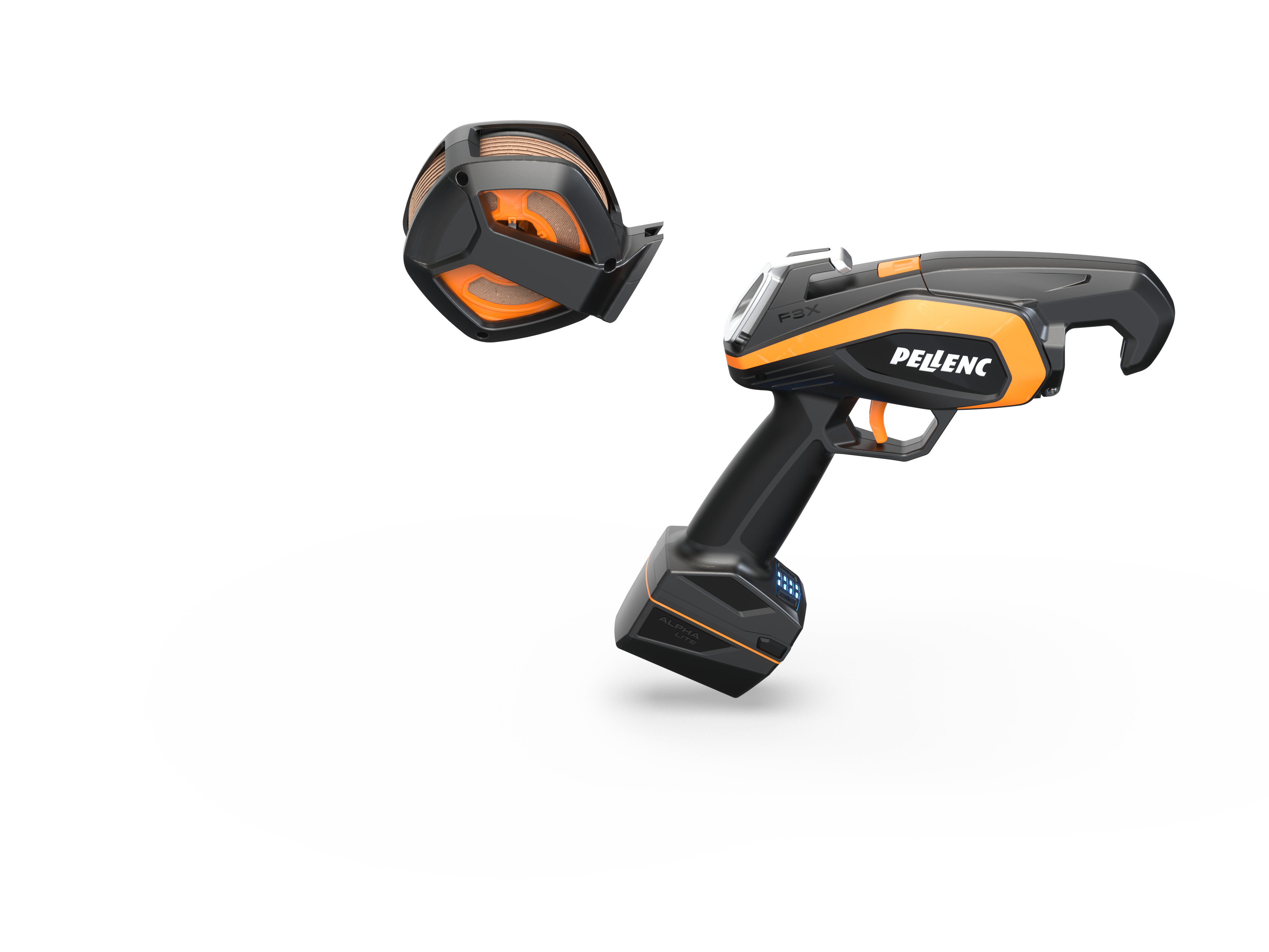 PELLENC Abroller aufsteckbar für 80m Band zu F3X