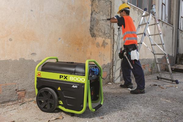 PRAMAC Groupe électrogène monophasé avec AVR