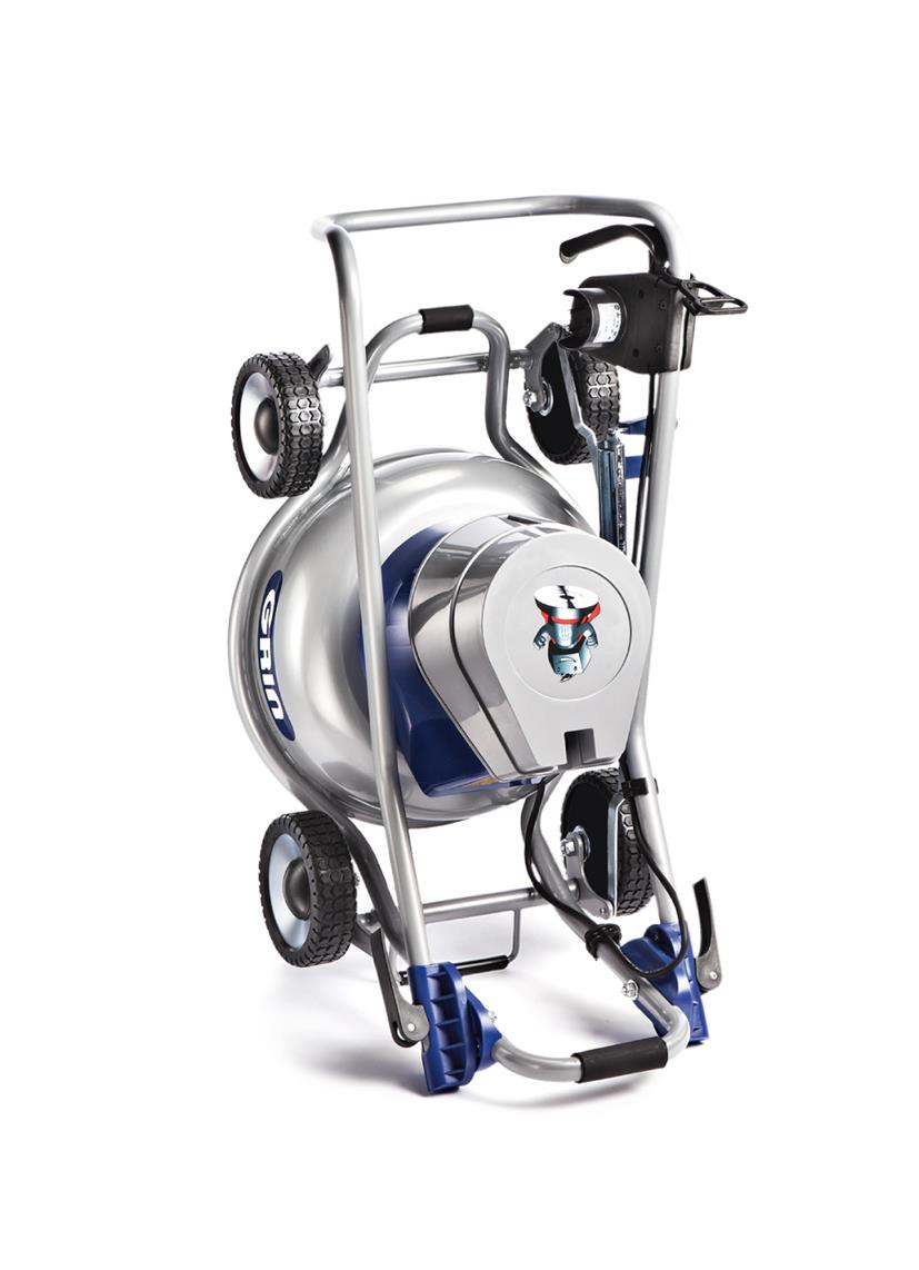 GRIN Tondeuse électrique à fil 37cm, 230V 1600W sans traction de roues