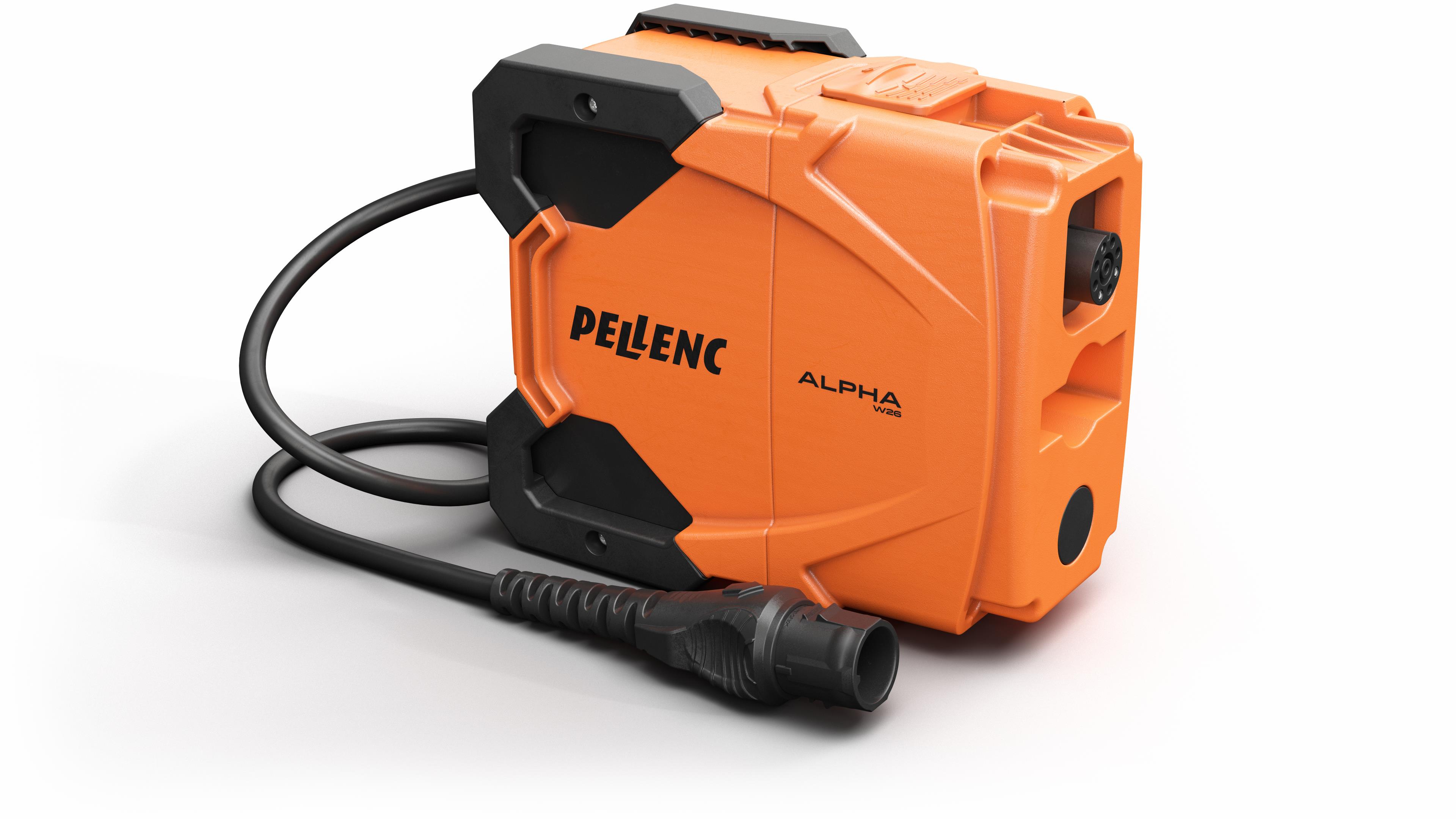 Contrepoids ALPHA W26 incl. connecteur rapide pour batterie à dos