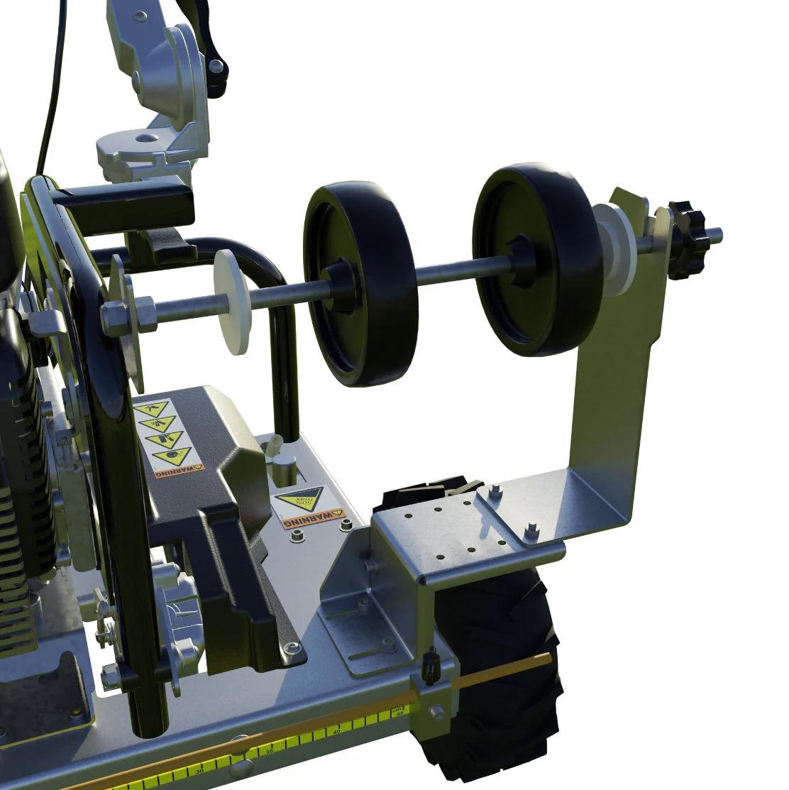 PORTABLE WINCH PWMA-0014 Halterung für Übergrosse Rollen