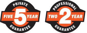 ECHO Débroussailleuse forestier 50,2cm³ U-Handle, sans outil de coupe